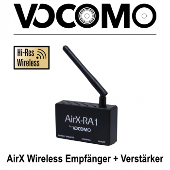 AirX-RA1 HiRes Audio Wireless Receiver & Amplifier